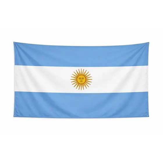 Bandeira Argentina 150x90 Oxford Alta Definição