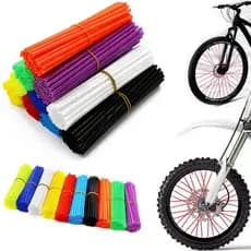Capa De Raios Protetor Bicicletas Motos Bike Cores 72 Peças