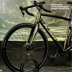 Quadro Gravel KSW Alumínio + Garfo Bicicleta Aro 700 e 29 Verde