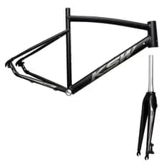 Quadro Gravel Fosco Bicicleta Aro 700 e 29 + Garfo Alumínio KSW
