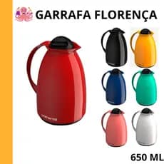 Garrafa Termica de Cafe  650 ml Unitermi Leite Chá Chimarrão agua quente Florença