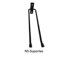 3 suportes de parede reforçado para ferramentas 40 cm