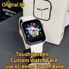 Iwo 13 X8 Smartwatch Bluetooth Monitor De Chamada Cronômetro Cartão De Relógio Inteligente digital