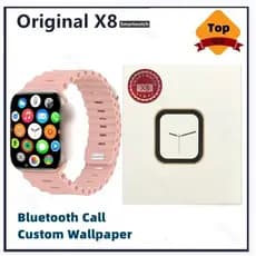 X8 Smartwatch Bluetooth IWO Masculino Feminino Esporte À Prova D'água Relógio Inteligente Digital