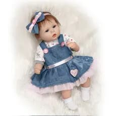 Bebê Reborn Menina 42cm - Carla