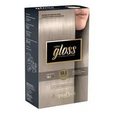 Coloração Acquaflora Hidragloss 12.1 Louro Especial Acinzent Louro