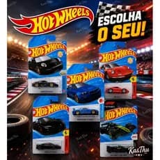 Carrinho miniatura Hot Wheels colecionáveis escolha o seu - 1:64