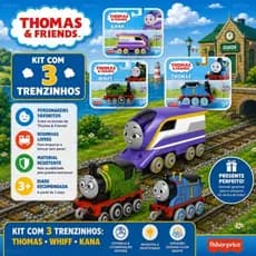 Thomas e Seus Amigos Kit c/3 Trenzinhos