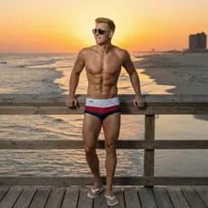 Sunga Boxer Triple Grigo Collection