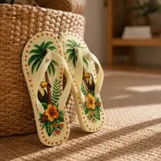 Chinelo Feminino Confortável Original Havares Leve e Macio Tucano Jardim