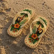Chinelo Feminino Confortável Palmilha Macia Envio Imediato Havares Tucano Jardim