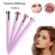 Caneta Maquiadora 4 Em 1 Make Up Pen À Prova D'agua