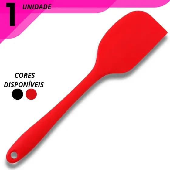 Espátula de Silicone Pão Duro 1 Unidade Utensílio de Cozinha Flexível Antiaderente BPA Free