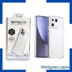 Capa Space Transparente Compativel para Celular Redmi XiaoMi Todos Note 11 12 13 14 F5 12C 13C 14C X5 X6 X7 PRO A3 A5
