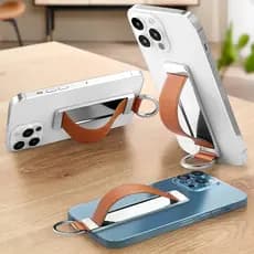 Suporte Do Telefone Móvel De Volta Adesivos Multifuncional Push Pull Com Argola