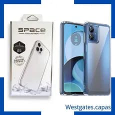 Capa Space Transparente Compativel para Celular Motorola Todos Modelos Moto G85 G35 G75 G55 G05 G15 G54 G24 G04 G14