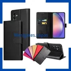 Capa Carteira filp cover Couro Sintetico compatível com Samsung Galaxy A07/A17