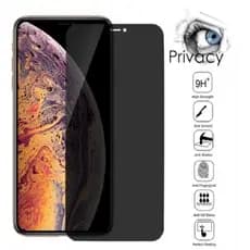 Película de vidro 3D Privativa Anti Spy Para IPhone Todos Modelos Privacidade