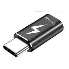 Adaptador Cabo Iphone Lightning Para Usb Type-c Preto