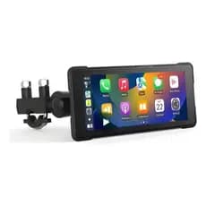 Central Multimídia Moto 7 Carplay Android Auto - Ip68 Preto América Do Sul