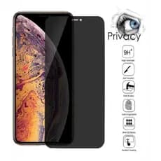 Película de vidro 3D Privativa Anti Spy Para IPhone Todos Modelos Privacidade   XS XR 11 12 13 14 15