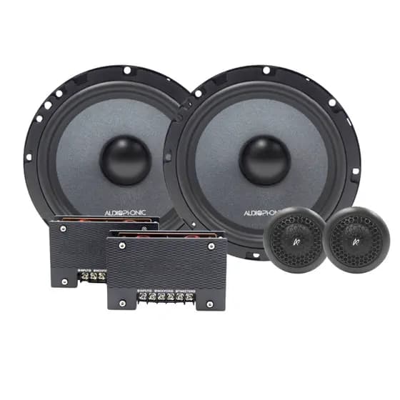 Kit 2 Vias Falante Audiophonic Club Kc 6.4 200w Rms
