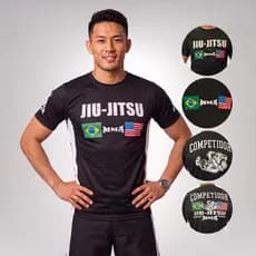 Camisa Jiu Jitsu Competidor Dry Fit MMA Treino Academia