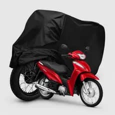 Capa De Cobrir Moto Honda Biz 100% Impermeável Proteção Uv Forrada Proteção Poeira Chuva Sol