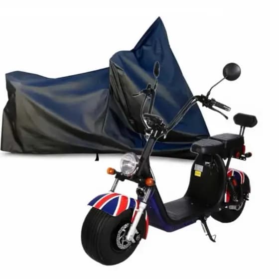 Capa De Proteção Bike Eletrica 100% Impermeável Contra Chuva Sol Poeira