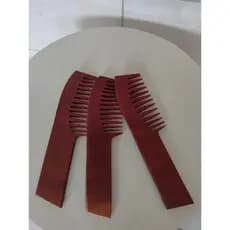 Kit 3 Pentes de Cabelo em Madeira com um ótimo acabamento