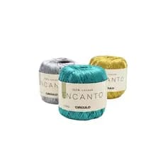 Linha Encanto 128m 100g da Círculo – Fio Macio e Resistente para Crochê e Tricô