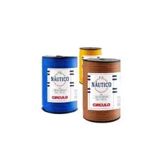 Fio Náutico Premium Círculo 5mm 500g 208m | Cordão p/ Macramê, Bolsas e Artesanato | Unidade | Escolha a Cor