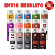 Tinta Spray Uso Geral 400ml - Autofix 400ml / 210g - CORES