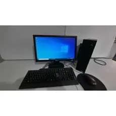 PC Lenovo completo, Intel I5, 8GB RAM, HD 500 GB, Monitor LG 19" 768p 60Hz, kit periféricos