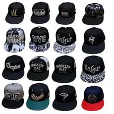 Boné de Hip-Hop Marca Moderna Boné de Beisebol de Aba Reta Unissex Primavera Verão Chapéu de Aba Reta Chapéu de Dança de
