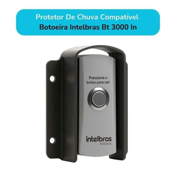 Protetor De Chuva Compatível Botoeira Intelbras Bt 3000 In