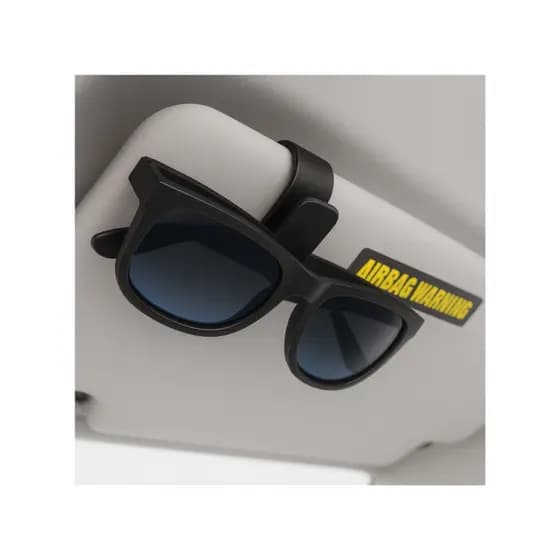 Kit 10 Clips Porta Óculos Veicular Suporte Quebra Sol Carro