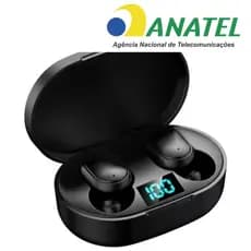 Fone de Ouvido Bluetooth 5.4 Sem Fio TWS Gamer Esporte Escritório Com Display Original Homologado