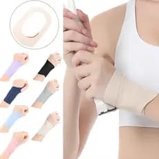 1 Peça Ajustável Respirável Pulseira Antiderrapante Leve Badminton Tênis Esporte Cinta De Pulso
