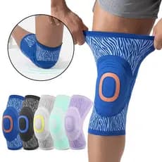 1 Peça De Fitness Ajustável Engrossado Anti-Colisão Joelheira Articulação Fixa Ciclismo Correndo
