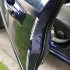 8pcs Universal Car Side Door Edge Protetor De Borda De Porta Lateral De Carro Anti-Colisão Risco Transparente