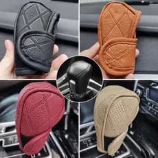 Capa Protetora Universal Automática De Mudança De Marcha Do Carro Acessórios De Couro Para O Interior