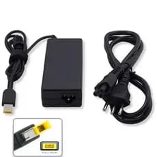 Fonte para Notebook Lenovo G40-70 G40-80 S531 20V 3.25A 65W Pino Retangular 11.0x4.0mm, Bivolt, Cabo de força