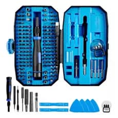 Kit De Ferramentas Ponteiras Bits 152 em 1 Peças Chaves De Fenda