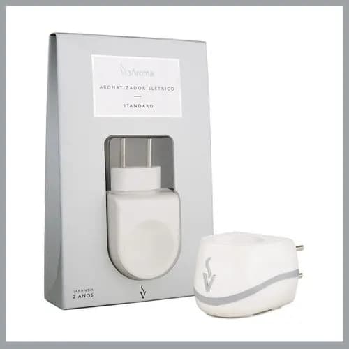 Difusor Aromatizador Elétrico Via Aroma Standard Para Óleos E Essência