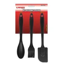 KIT Para Cozinha SILICONE 3 PEÇAS