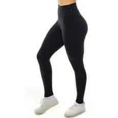 Legging Flanelada | Calça Leg Ftiness Suplex Peluciada Por Dentro | Costura Reforçada