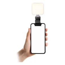 Suporte Clipe Celular Flash Led Luz Câmera Clip Rosca 1/4