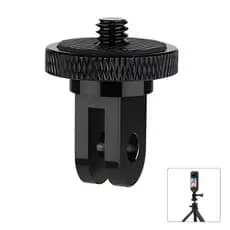 Adaptador Suporte Câmeras de Ação Insta 360 X3 X4 X5 Dji Osmo Pocket 3 Rosca 1/4