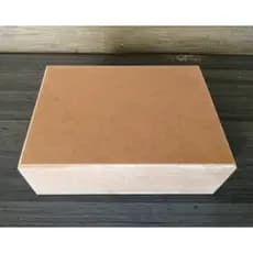 KIT DE 15 CAIXAS 20X20X8 COM DOBRADIÇAS E FECHOS